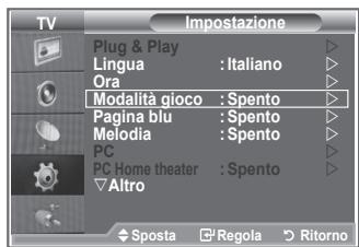 SAMSUNG LE40N87BD - Uso della modalità Gioco - 1