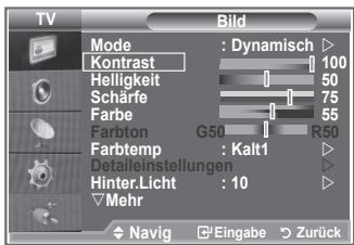 SAMSUNG LE40N87BD - Das Gerät verfügbar über mehrere Einstellmöglichkeiten für die Bildqualität. - 1