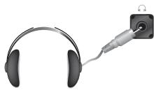 SAMSUNG LE40R72B - Connexion du casque - 1