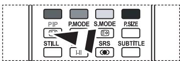 SAMSUNG LE40R73BD - Affichage de l'Image dans l'image (PIP) - 2