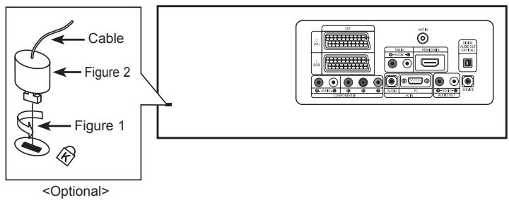 SAMSUNG LE40R73BD - Using the Anti-Theft Kensington Lock - 1