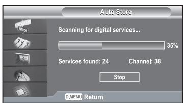 SAMSUNG LE40R73BD - Updating the Channel List Automatically - 1