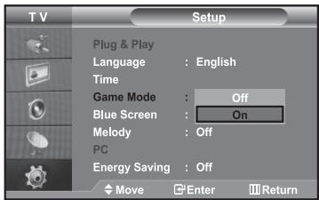 SAMSUNG LE40R73BD - Using Game Mode - 1