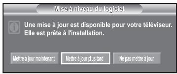 SAMSUNG LE40R73BD - Mise à jour du logiciel (option) - 1