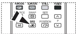 P.MODE 'S.MODE' STILL 'P.SIZE' SOURCE SWAP SIZE SRS POSITION P