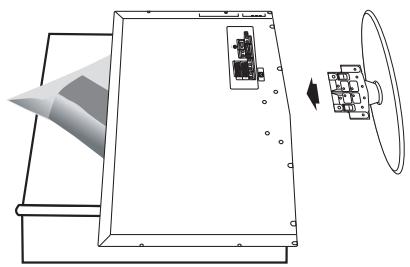 SAMSUNG LE40S61B - Installation du support - 1