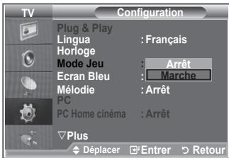 SAMSUNG LE40S86BD - Utilisation du mode jeu - 2