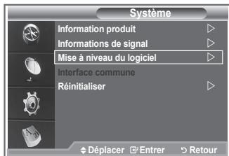 SAMSUNG LE40S86BD - Mise à jour du logiciel - 1