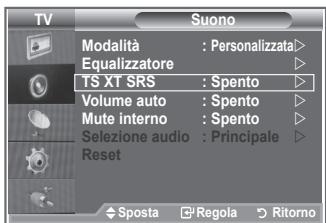 SAMSUNG LE40S86BD - Impostazione di TruSurround XT (SRS TS XT) - 2