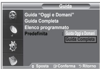 SAMSUNG LE40S86BD - Impostazione della guida Predefinita - 1