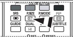 SAMSUNG LE40S86BD - Changement de la taille de l'image - 3