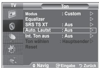 SAMSUNG LE40S86BD - Automatische Lautstärkanpassung - 1