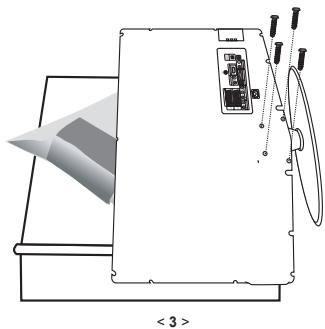 SAMSUNG LE40S86BD - Installing the Stand - 2