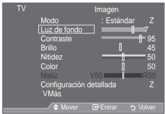 SAMSUNG LE46A557P2F - Ajuste deImagen personal - 1