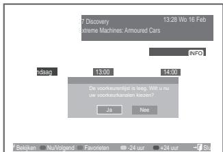 SAMSUNG LE46A557P2F - Alle kanalen en voorkeurkanalen weergeven - 3