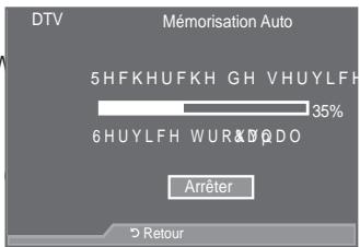 SAMSUNG LE46A557P2F - Mise à jour automatique de la liste des chaînes - 2