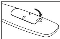 SAMSUNG LE46A557P2F - Installing Batteries in the Remote Control - 3