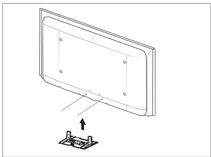 SAMSUNG LE46A557P2F - Installazione del Kit di montaggio a parete - 1