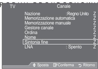 SAMSUNG LE46A557P2F - Assegnazione di nomi ai canali - 3