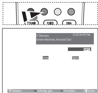 SAMSUNG LE46A557P2F - Alle kanalen en voorkeurkanalen weergeven - 1