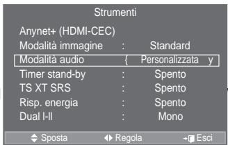 SAMSUNG LE46A557P2F - Funzioni audio - 2
