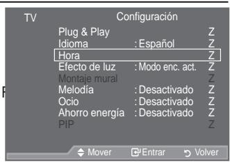SAMSUNG LE46A557P2F - Ajuste del temporizador de desconexión - 1