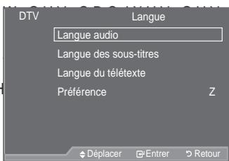 SAMSUNG LE46A559P4F - Menu CI
Main menu
Module information
Smart card information
Language
Software Download
Press OK to select, or Exit to quit
Déplacer Enter - Quit
(●: deze afstandsbediening kan worden gebruikt voor Samsung-recorders die de functie Anynet+ ondersteunen.)   
\$ Beschikbare bron selecteren   
% Vorig kanaal   
^ P : volgend kanaal
P : vorig kanaal   
&amp; Hiermee geeft u het hoofdmenu weer   
\* Met deze functie kunt u fotobestanden en geluidsbestanden van een extern apparaat afspelen.   
( Terug naar het vorige menu

) Cursor besturen binnen het menu   
a Het schermmenu afsluiten   
b Gebruik deze toets wanneer u een SAMSUNG DMA-apparaat (Digital Media Adapter) aansluit via een HDMI-interface en overschakelt naar de DMA-modus. (De DMA-knop is optioneel.) Raadpleeg de gebruikershandleiding bij de DMA voor meer informatie over de bedieningsprocedures. Deze knop is beschikbaar als "Anynet+ (HDMI-CEC)" is ingesteld op "Aan" (zie pagina 56).   
c Beeldformaat selecteren   
d Digitale ondertiteling weergeven   
e Hiermee geeft u "Kanalenlijst" weer op het   
V S C R U W i O P V
Teletekstfuncties

2 Teletekstmodus verlaten

7 Teletekst opslaan

8 Beeldformaat teletekst selecteren

9 Teletekst weergeven

0 Fastext-onderwerp selecteren

! Wisselen tussen Teletekst, Dubbel of Mix.

\$ Teletekstmodus selecteren (LIST/FLOF)

% Teletekst-subpagina

^ P : volgende teletekstpagina
P : vorige teletekstpagina

&amp; Teletekst-index

( Teletekst vastzetten

a Teletekst uitschakelen

![](images/0c09baf29f28e1eb5bda20c07025a180975a19a9ffb6bbac57d0adecc6479fa1.jpg)


Réinitialisation vorig kanaal   
&amp; Hiermee geeft u het hoofdmenu weer   
\* Met deze functie kunt u fotobestanden en geluidsbestanden van een extern apparaat afspelen.   
( Terug naar het vorige menu

) Cursor besturen binnen het menu   
a Het schermmenu afsluiten   
b Gebruik deze toets wanneer u een SAMSUNG DMA-apparaat (Digital Media Adapter) aansluit via een HDMI-interface en overschakelt naar de DMA-modus. (De DMA-knop is optioneel.) Raadpleeg de gebruikershandleiding bij de DMA voor meer informatie over de bedieningsprocedures. Deze knop is beschikbaar als "Anynet+ (HDMI-CEC)" is ingesteld op "Aan" (zie pagina 56).   
c Beeldformaat selecteren   
d Digitale ondertiteling weergeven   
e Hiermee geeft u "Kanalenlijst" weer op het   
V S C R U W i O P V
Teletekstfuncties

2 Teletekstmodus verlaten

7 Teletekst opslaan

8 Beeldformaat teletekst selecteren

9 Teletekst weergeven

0 Fastext-onderwerp selecteren

! Wisselen tussen Teletekst, Dubbel of Mix.

\$ Teletekstmodus selecteren (LIST/FLOF)

% Teletekst-subpagina

^ P : volgende teletekstpagina
P : vorige teletekstpagina

&amp; Teletekst-index

( Teletekst vastzetten

a Teletekst uitschakelen

![](images/0c09baf29f28e1eb5bda20c07025a180975a19a9ffb6bbac57d0adecc6479fa1.jpg)


9RXV SRXYH] UDPHQHU WRXV OHV UpJOD YDOHXU SDU GpIDXW
° La réinitialisation supprime toutes les informations relatives aux canaux et les préférences de l'utilisateur.


Appuyez sur le bouton MENU SRXU DI¿FKHU OH PH Appuyez sur le bouton S ou T pour sélectionner "Menu numérique" puis appuyez sur le bouton ENTER.


Appuyez sur le bouton S ou T pour sélectionner
³ &amp; R Q ¿ JX U DW L R Q ' S X L V D E S T E R Q. V X U O H


Appuyez sur le bouton S ou T pour sélectionner "Système" puis appuyez sur le bouton ENTERG.


Appuyez sur le bouton S ou T pour sélectionner "Réinitialiser" puis appuyez sur le bouton ENTER.


L'écran "Saisir le code PIN" apparaît.


Entrez votre code NIP à quatre chiffres en utilisant les boutons numériques (0 à 9).


° Un message d'avertissement apparaît. Tous les réglages seront effacés en appuyant sur les boutons de couleur les uns après les autres (rouge, vert, jaune et bleu).

Appuyez sur le bouton EXIT pour quitter le menu.



text_imageeletekst, Dubbel of Mix.

\$ Teletekstmodus selecteren (LIST/FLOF)

% Teletekst-subpagina

^ P : volgende teletekstpagina
P : vorige teletekstpagina

&amp; Teletekst-index

( Teletekst vastzetten

a Teletekst uitschakelen

![](images/0c09baf29f28e1eb5bda20c07025a180975a19a9ffb6bbac57d0adecc6479fa1.jpg)



DTV
Réalitaliser
Saisir le code PIN
Saisir le code PIN > Retour
DTV
Réalitaliser
AVERTISSEMENT: Tous les paramètres
de canaux et les préférences utilisateur
seront perdus et remplacés par les
YDOHXUV G1XVLQH ,O Q1H
d'effectuer une réinitialisation qu'en
FDV GH JUDYHV SUREOqPH
> Retour
![](images/0c09baf29f28e1eb5bda20c07025a180975a19a9ffb6bbac57d0adecc6479fa1.jpg)


Sélection de la langue (Sous-titres, Audio ou Teletext)LINK
TOOLS EI RETURN EI
INFO EII EXIT EX
i
TTX/MIX PSIZE DMA
EMODE CH LIST SUBT.
SAMSUNG - 1