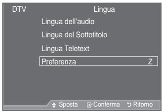 SAMSUNG LE46A559P4F - Preferenza - 1