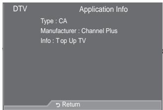 SAMSUNG LE46A559P4F - Viewing Common Interface - 1