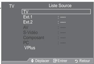 SAMSUNG LE46A559P4F - Outils
Anynet+ (HDMI-CEC)
Mode Image : Standard
Mode Son : Personnalisé
Veille : Arrêt
SRS TS XT : Arrêt
Mode éco. { Arrêt y
Dual I-II : Mono
Déplacer Régier Quitter
2. Drücken Sie die Taste S oder T, um "Einstellungen" auszuwählen, und drücken Sie dann die Taste ENTER.   
3. Drücken Sie die Taste S oder T, um "Zeitzone" auszuwählen, und drücken Sie dann die Taste ENTER.   
4. Wählen Sie mit der Taste S oder T die die Zeitzone Ihres Wohnsitzes aus. Drücken Sie die Taste ENTER.

Die folgenden Optionen sind verfügbar. Iberische Halbinsel und Balearen - Kanarische Inseln

5. Drücken Sie zum Beenden die Taste EXIT.

![](images/8447b74b594ece764ac48d3fbbc4cd641cc27dc55015793c32385fe1540401e8.jpg)


H pFR
W %DV


Sélection de la sourceungen
U
Audioformat : PCM Z
Audio Descriton
Digitaltext : Enable Z
Zeitzone
Common Interfece
V
Navig. Eingabe Zurück - 2