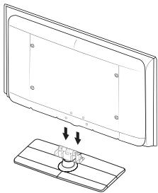 SAMSUNG LE46A559P4F - Installing the Stand - 1