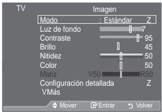 SAMSUNG LE46A559P4F - Visualización de los menús - 1