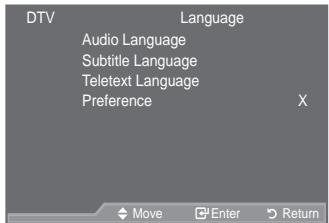 SAMSUNG LE46A559P4F - Language - 5