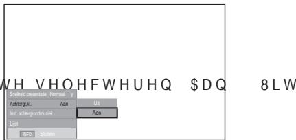 SAMSUNG LE46A559P4F - Gebruik van het menu tijdens een diashowse el botón ENTER.   
6. 6 HO HFF L R Q H ^3 \$ FW L Y D G R ' FR Q OR V E R
continuación, pulse el botón ENTER.   
7. Pulse los botones S o T para seleccionar "Lista de canales" y, a continuación, pulse el botón ENTER ☐.   
8. Vaya al campo (FRQ ORV ERWRQHV x z { y canal que desee bloquear y, a continuación, pulse el botón ENTER).

Si vuelve a pulsar el botón ENTER G, el símbolo (√) que aparece junto al canal desaparece y el bloqueo del canal se cancela.

Aparece una pantalla azul cuando se activa la función Seguridad para niños.

9. Pulse el botón EXIT para salir.

> - 2