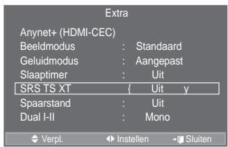 SAMSUNG LE46A559P4F - Picture in Picture (PIP)on udenti". Premere il tasto ENTER.

5. Al termine, premere il tasto EXIT.

Se il programma che si sta guardando non supporta la funzione “Non udenti”, si attiva automaticamente la modalità “Normale”, anche se è selezionata la modalità “Non udenti”.

![](images/9ec36062a12b28b72e4874323450e20dcd34f67eddf8858535d850c8ef0eedc2.jpg)


Binnen het beeld van een TV-programma of het beeld dat afkomstig is van een extern apparaat, zoals een videorecorder of dvd-speler, kunt u een subbeeld weergeven. Zodoende kunt u het beeld van ingestelde programma- of video-invoer vanaf elk aangesloten apparaat bekijken terwijl ook het hoofdbeeld wordt weergegeven.

Druk op de toets MENU om het menu weer te geven.
Druk op de toets x R I am "Instellingen" te selecteren en druk op de toets ENTER☐.   
Druk op de toets x R I am "PIP" te selecteren en druk op de toets ENTERG.   
6 HOHFWHHU GH JHZHQVWH RSWLH GRR en druk vervolgens op de toets ENTER.   
Druk op de toets ENTER wanneer u tevreden bent met de instelling.   
Druk op de toets EXIT om het menu te verlaten.

Het beeld in het PIP-venster kan er enigszins onnatuurlijk uitzien wanneer u het hoofdscherm gebruikt voor een videospel of karaoke.


text_imageo
Mod Sottotitoli Normale
V Non udenti
Sposta Conferma Ritorno


TV
Plug &amp; Play
Taalkeuze : Nederlands
Tijd
Lichteffect : Kijkstand aan
Wandsteun
Melodie : Uit
Entertainment : Uit
Spaarstand : Uit
PIP
Verpl. Enter Terug
Premere il tasto S o T per selezionare “Menu digitale”, quindi premere ENTER ^G .

2. Premere il tasto S o T per selezionare "Impostazione", quindi premere ENTER.

3. Premere il tasto S o T per selezionare "Formato audio", quindi premere ENTER.

4. Premere il tasto S o T per selezionare "PCM" o "Dolby Digital".

Al termine, premere il tasto ENTER.

5. Al termine, premere il tasto EXIT.

Il formato audio dipende dal segnale trasmesso dall'emittente. Dolby Digital Sound è disponibile solo se il televisore è collegato a un altoparlante esterno tramite un cavo ottico.

![](images/84d5b411f40be379ee1de8631a155d4cecb5ebcc6370537a9461bd5cfd409bb8.jpg)




text_imageo S o T per selezionare "PCM" o "Dolby Digital".

Al termine, premere il tasto ENTER.

5. Al termine, premere il tasto EXIT.

Il formato audio dipende dal segnale trasmesso dall'emittente. Dolby Digital Sound è disponibile solo se il televisore è collegato a un altoparlante esterno tramite un cavo ottico.

![](images/84d5b411f40be379ee1de8631a155d4cecb5ebcc6370537a9461bd5cfd409bb8.jpg)



TV
PIP
PIP : Aan Z
Bron : TV Z
Formaat : Z
Positie : Z
Programma : P 1 Z
Verpl. Enter Terug


WH GUXI
Eenvoudig in te stellen

Druk op de toets TOOLS op de afstandsbediening.   
Druk op de toets x R I am "PIP" te selecteren en druk op de toets ENTER.   
Druk op de toets x RI z RP HHQ EHSDDOG L   
Druk op de toets { RI y RP GH JHZHQVWH RS eren.   
Druk op de toets EXIT of TOOLS om af te sluiten.

‡ PIP: Aan/Uit
U kunt de PIP-functie aan- of uitzetten.
Hoofdbeeldzione-descrizione-audio">Subbeeld-audio">o">Componentone Descrizione audioTV, Ext.1, Ext.2, AV, DTV funzione audio ausiliaria fornisce una traccia audio aggiuntiva per aiutare le persone con handicap visivi. Questa IXQ]LRQH JHVWLVFHL OÀXVVR DXGLR SH audio), quando è inviato insieme all'Audio principale dall'emittente. Gli utenti possono attivare o disattivare la funzione Descrizione audio selezionando Acceso o Spento e regolarne il volume.

1. Premere il tasto MENU per visualizzare il menu.
Premere il tasto S o T per selezionare “Menu digitale”, quindi premere ENTER ^2 .   
2. Premere il tasto S o T per selezionare "Impostazione", quindi premere ENTERG.   
3. Premere il tasto S o T per selezionare "Descrizione audio", quindi premere ENTER.   
4. Premere il tasto S o T per selezionare "Acceso", quindi premere ENTER☐.   
5. Premere il tasto S o T per selezionare "Volume", quindi premere ENTER.
° "Volume" è attivo quando la funzione "Descrizione audio" è impostata su "Acceso".   
6. Premere il tasto Wo X ¿QR D RWWHQHUH O LPS Premere ENTER.   
7. Al termine, premere il tasto EXIT.

![](images/9d7adddd4b56708ecf129acb22e7166c081bc2dd18c31c18c84a3060f6e3f829.jpg)

ione audio ausiliaria fornisce una traccia audio aggiuntiva per aiutare le persone con handicap visivi. Questa IXQ]LRQH JHVWLVFHL OÀXVVR DXGLR SH audio), quando è inviato insieme all'Audio principale dall'emittente. Gli utenti possono attivare o disattivare la funzione Descrizione audio selezionando Acceso o Spento e regolarne il volume.

1. Premere il tasto MENU per visualizzare il menu.
Premere il tasto S o T per selezionare “Menu digitale”, quindi premere ENTER ^2 .   
2. Premere il tasto S o T per selezionare "Impostazione", quindi premere ENTERG.   
3. Premere il tasto S o T per selezionare "Descrizione audio", quindi premere ENTER.   
4. Premere il tasto S o T per selezionare "Acceso", quindi premere ENTER☐.   
5. Premere il tasto S o T per selezionare "Volume", quindi premere ENTER.
° "Volume" è attivo quando la funzione "Descrizione audio" è impostata su "Acceso".   
6. Premere il tasto Wo X ¿QR D RWWHQHUH O LPS Premere ENTER.   
7. Al termine, premere il tasto EXIT.

![](images/9d7adddd4b56708ecf129acb22e7166c081bc2dd18c31c18c84a3060f6e3f829.jpg)

HDMI 1, 2, 3nisce una traccia audio aggiuntiva per aiutare le persone con handicap visivi. Questa IXQ]LRQH JHVWLVFHL OÀXVVR DXGLR SH audio), quando è inviato insieme all'Audio principale dall'emittente. Gli utenti possono attivare o disattivare la funzione Descrizione audio selezionando Acceso o Spento e regolarne il volume.

1. Premere il tasto MENU per visualizzare il menu.
Premere il tasto S o T per selezionare “Menu digitale”, quindi premere ENTER ^2 .   
2. Premere il tasto S o T per selezionare "Impostazione", quindi premere ENTERG.   
3. Premere il tasto S o T per selezionare "Descrizione audio", quindi premere ENTER.   
4. Premere il tasto S o T per selezionare "Acceso", quindi premere ENTER☐.   
5. Premere il tasto S o T per selezionare "Volume", quindi premere ENTER.
° "Volume" è attivo quando la funzione "Descrizione audio" è impostata su "Acceso".   
6. Premere il tasto Wo X ¿QR D RWWHQHUH O LPS Premere ENTER.   
7. Al termine, premere il tasto EXIT.

![](images/9d7adddd4b56708ecf129acb22e7166c081bc2dd18c31c18c84a3060f6e3f829.jpg)

TV, Ext.1, Ext.2, AV, DTV per aiutare le persone con handicap visivi. Questa IXQ]LRQH JHVWLVFHL OÀXVVR DXGLR SH audio), quando è inviato insieme all'Audio principale dall'emittente. Gli utenti possono attivare o disattivare la funzione Descrizione audio selezionando Acceso o Spento e regolarne il volume.

1. Premere il tasto MENU per visualizzare il menu.
Premere il tasto S o T per selezionare “Menu digitale”, quindi premere ENTER ^2 .   
2. Premere il tasto S o T per selezionare "Impostazione", quindi premere ENTERG.   
3. Premere il tasto S o T per selezionare "Descrizione audio", quindi premere ENTER.   
4. Premere il tasto S o T per selezionare "Acceso", quindi premere ENTER☐.   
5. Premere il tasto S o T per selezionare "Volume", quindi premere ENTER.
° "Volume" è attivo quando la funzione "Descrizione audio" è impostata su "Acceso".   
6. Premere il tasto Wo X ¿QR D RWWHQHUH O LPS Premere ENTER.   
7. Al termine, premere il tasto EXIT.

![](images/9d7adddd4b56708ecf129acb22e7166c081bc2dd18c31c18c84a3060f6e3f829.jpg)

aiutare le persone con handicap visivi. Questa IXQ]LRQH JHVWLVFHL OÀXVVR DXGLR SH audio), quando è inviato insieme all'Audio principale dall'emittente. Gli utenti possono attivare o disattivare la funzione Descrizione audio selezionando Acceso o Spento e regolarne il volume.

1. Premere il tasto MENU per visualizzare il menu.
Premere il tasto S o T per selezionare “Menu digitale”, quindi premere ENTER ^2 .   
2. Premere il tasto S o T per selezionare "Impostazione", quindi premere ENTERG.   
3. Premere il tasto S o T per selezionare "Descrizione audio", quindi premere ENTER.   
4. Premere il tasto S o T per selezionare "Acceso", quindi premere ENTER☐.   
5. Premere il tasto S o T per selezionare "Volume", quindi premere ENTER.
° "Volume" è attivo quando la funzione "Descrizione audio" è impostata su "Acceso".   
6. Premere il tasto Wo X ¿QR D RWWHQHUH O LPS Premere ENTER.   
7. Al termine, premere il tasto EXIT.

![](images/9d7adddd4b56708ecf129acb22e7166c081bc2dd18c31c18c84a3060f6e3f829.jpg)

PCone con handicap visivi. Questa IXQ]LRQH JHVWLVFHL OÀXVVR DXGLR SH audio), quando è inviato insieme all'Audio principale dall'emittente. Gli utenti possono attivare o disattivare la funzione Descrizione audio selezionando Acceso o Spento e regolarne il volume.

1. Premere il tasto MENU per visualizzare il menu.
Premere il tasto S o T per selezionare “Menu digitale”, quindi premere ENTER ^2 .   
2. Premere il tasto S o T per selezionare "Impostazione", quindi premere ENTERG.   
3. Premere il tasto S o T per selezionare "Descrizione audio", quindi premere ENTER.   
4. Premere il tasto S o T per selezionare "Acceso", quindi premere ENTER☐.   
5. Premere il tasto S o T per selezionare "Volume", quindi premere ENTER.
° "Volume" è attivo quando la funzione "Descrizione audio" è impostata su "Acceso".   
6. Premere il tasto Wo X ¿QR D RWWHQHUH O LPS Premere ENTER.   
7. Al termine, premere il tasto EXIT.

![](images/9d7adddd4b56708ecf129acb22e7166c081bc2dd18c31c18c84a3060f6e3f829.jpg)

TV, Ext.1, Ext.2, AV, DTVQ]LRQH JHVWLVFHL OÀXVVR DXGLR SH audio), quando è inviato insieme all'Audio principale dall'emittente. Gli utenti possono attivare o disattivare la funzione Descrizione audio selezionando Acceso o Spento e regolarne il volume.

1. Premere il tasto MENU per visualizzare il menu.
Premere il tasto S o T per selezionare “Menu digitale”, quindi premere ENTER ^2 .   
2. Premere il tasto S o T per selezionare "Impostazione", quindi premere ENTERG.   
3. Premere il tasto S o T per selezionare "Descrizione audio", quindi premere ENTER.   
4. Premere il tasto S o T per selezionare "Acceso", quindi premere ENTER☐.   
5. Premere il tasto S o T per selezionare "Volume", quindi premere ENTER.
° "Volume" è attivo quando la funzione "Descrizione audio" è impostata su "Acceso".   
6. Premere il tasto Wo X ¿QR D RWWHQHUH O LPS Premere ENTER.   
7. Al termine, premere il tasto EXIT.

![](images/9d7adddd4b56708ecf129acb22e7166c081bc2dd18c31c18c84a3060f6e3f829.jpg)

H JHVWLVFHL OÀXVVR DXGLR SH audio), quando è inviato insieme all'Audio principale dall'emittente. Gli utenti possono attivare o disattivare la funzione Descrizione audio selezionando Acceso o Spento e regolarne il volume.

1. Premere il tasto MENU per visualizzare il menu.
Premere il tasto S o T per selezionare “Menu digitale”, quindi premere ENTER ^2 .   
2. Premere il tasto S o T per selezionare "Impostazione", quindi premere ENTERG.   
3. Premere il tasto S o T per selezionare "Descrizione audio", quindi premere ENTER.   
4. Premere il tasto S o T per selezionare "Acceso", quindi premere ENTER☐.   
5. Premere il tasto S o T per selezionare "Volume", quindi premere ENTER.
° "Volume" è attivo quando la funzione "Descrizione audio" è impostata su "Acceso".   
6. Premere il tasto Wo X ¿QR D RWWHQHUH O LPS Premere ENTER.   
7. Al termine, premere il tasto EXIT.

![](images/9d7adddd4b56708ecf129acb22e7166c081bc2dd18c31c18c84a3060f6e3f829.jpg)

WLVFHL OÀXVVR DXGLR SH audio), quando è inviato insieme all'Audio principale dall'emittente. Gli utenti possono attivare o disattivare la funzione Descrizione audio selezionando Acceso o Spento e regolarne il volume.

1. Premere il tasto MENU per visualizzare il menu.
Premere il tasto S o T per selezionare “Menu digitale”, quindi premere ENTER ^2 .   
2. Premere il tasto S o T per selezionare "Impostazione", quindi premere ENTERG.   
3. Premere il tasto S o T per selezionare "Descrizione audio", quindi premere ENTER.   
4. Premere il tasto S o T per selezionare "Acceso", quindi premere ENTER☐.   
5. Premere il tasto S o T per selezionare "Volume", quindi premere ENTER.
° "Volume" è attivo quando la funzione "Descrizione audio" è impostata su "Acceso".   
6. Premere il tasto Wo X ¿QR D RWWHQHUH O LPS Premere ENTER.   
7. Al termine, premere il tasto EXIT.

![](images/9d7adddd4b56708ecf129acb22e7166c081bc2dd18c31c18c84a3060f6e3f829.jpg)




text_image MENU per visualizzare il menu.
Premere il tasto S o T per selezionare “Menu digitale”, quindi premere ENTER ^2 .   
2. Premere il tasto S o T per selezionare "Impostazione", quindi premere ENTERG.   
3. Premere il tasto S o T per selezionare "Descrizione audio", quindi premere ENTER.   
4. Premere il tasto S o T per selezionare "Acceso", quindi premere ENTER☐.   
5. Premere il tasto S o T per selezionare "Volume", quindi premere ENTER.
° "Volume" è attivo quando la funzione "Descrizione audio" è impostata su "Acceso".   
6. Premere il tasto Wo X ¿QR D RWWHQHUH O LPS Premere ENTER.   
7. Al termine, premere il tasto EXIT.

![](images/9d7adddd4b56708ecf129acb22e7166c081bc2dd18c31c18c84a3060f6e3f829.jpg)



Extra
Anynet+ (HDMI-CEC)
Beeldmodus : Standaard
Geluidmodus : Aangepast
Slaaptimer : Uit
SRS TS XT : Uit
Spaarstand : Uit
PiP
Verpl. Enter Sluiten




text_imageCM Z
Descrizione audio Z
Testo digitale : Attiva Z
Fuso orario
Interfaccia comune
V
Sposta Conferma Ritorno


PIP
PIP : { Aan y
Bron : TV
Programma : P 1
Formaat : 
Positie :

‡ Bron
U kunt de bron voor het subbeeld selecteren.
‡ Formaat: □ / □□ / □□
U kunt het formaat voor het subbeeld selecteren.
Als voor het hoofdbeeld de modus "HDMI" is ingeschakeld, is "Formaat" beschikbaar.
‡ Positie: □ / □ / □ / □
U kunt de positie van het subbeeld selecteren.
° In de modus Dubbel (□□, □□) kan "Positie" niet worden geselecteerd.
‡ Programma
U kunt alleen een kanaal voor het subbeeld selecteren als "Bron" is ingesteld op "TV" of "DTV".


Geluidskenmerkenonferma Ritorno - 3