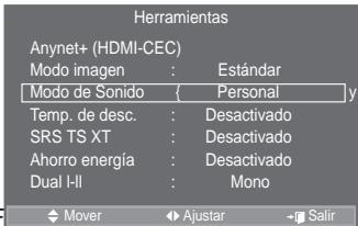 SAMSUNG LE46A559P4F - Funciones de sonido - 2