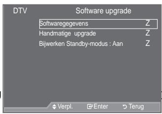 SAMSUNG LE46A559P4F - DTV
Productinformatie
Signaalinformatie
Software upgrade
Reset
Systeem
Z
Z
Z
Verpl. Enter Terug


graph TD
    A["COMMON INTERFACE"] --> B["CD/GBO"]
    B --> C["Signal Position"]
    B --> D["Component Layout"]
    style A fill:#f9f,stroke:#333
    style B fill:#ccf,stroke:#333
    style C fill:#cfc,stroke:#333
    style D fill:#fcc,stroke:#333 - 1