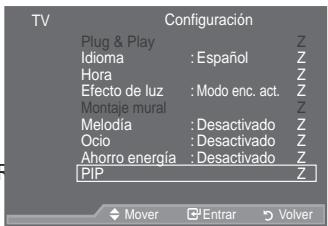 SAMSUNG LE46A559P4F - Visualización de imagen sobre imagen (PIP) - 1