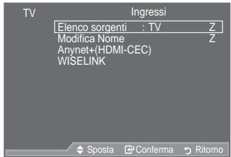 SAMSUNG LE46A559P4F - Selezione della sorgente - 1