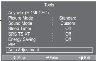 SAMSUNG LE46A559P4F - Setting up the TV with your PC - 3