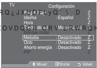 SAMSUNG LE46A559P4F - Melodía / Ocio / Ahorro energía - 1
