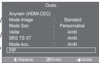SAMSUNG LE46A559P4F - \$I ¿FKDJH 3LFWXUH ,Q 3LFWXUH 3,3Taste S oder T, um "Digitalmenü" auszuwählen, und drücken Sie dann die Taste ENTER.   
2. Drücken Sie die Taste S oder T, um "Kanal" auszuwählen, und drücken Sie dann die Taste ENTERG.   
3. Drücken Sie die Taste S oder T, um "Kanalliste" auszuwählen, und drücken Sie dann die Taste ENTERG.   
4. Drücken Sie die Taste S oder T, um "Alle", "Favoriten" oder "Standard" auszuwählen, und drücken Sie dann die Taste ENTER.

5. Drücken Sie die gelbe Taste, um zwischen den bevorzugten Kanälen (Favoriten) und der Liste mit allen Kanälen umzuschalten.

![](images/171e8a8fc88eebd77b67c2e5c641b5703b14130dc333d30be41d7c190359f5aa.jpg)


9RXV SRXYH] DI¿FKHU XQH LPDJH VHFRQQ SULQFLSDOH GX SURJUDPPH WpOpYLVp RX PDQLqUH YRXV SRXYH] UHJDUGHU RX VX WpOpYLVp RX O¶HQWUpH YLGpR GHSXLV Q branché tout en regardant l'image principale.

Appuyez sur le bouton MENU SRXU DI¿FKHU OH PH Appuyez sur le bouton S ou T SRXU VpOHFWLRQQH puis appuyez sur le bouton ENTER∅.   
Appuyez sur le bouton S ou T pour sélectionner "PIP" puis appuyez sur le bouton ENTER.   
Sélectionnez l'option désirée en appuyant sur le bouton
x RX z SXLV DSSX\H] ENTERG.H ERXWRQ   
Lorsque vous êtes satisfait du réglage, appuyez sur le bouton ENTER☐.   
Appuyez sur le bouton EXIT pour quitter le menu.
° Il est possible que l'image dans la fenêtre PIP devienne légèrement moins naturelle lorsque vous utilisez l'écran principale pour un jeu ou un karaoké.



text_imagev2.0 23 bid-up.tv 60 Television X
3 Vida003b 25 TCM 70 BBC Radio 1
4 Vida004b 26 UKTV Style 72 BBC Radio 2
5 vida005b 27 Discovery 73 BBC Radio 3
6 vida006b 28 Discovery&amp;HL 74 BBC Radio 4
15 Ch 15 15 Cartoon Nwk 84 heat
16 QVC 33 Boomerang 91 MOJO
17 UKTV Gold 55 Text Holidays 800 ARD-MHP-Data
Mehr
Vorige Seite  Nächste Seite  Favoriten  TV
Navio.  Ansehen  Zurück


TV Configuration
Plug &amp; Play Z
Langue : Français Z
Horloge Z
Effet lumineux : LED act. marche Z
Fixation murale Z
Mélodie : Arrêt Z
'L Y H U W L V V H S R H Q W Z
Mode éco. : Arrêt Z
PIP Z
Déplacer Enterr Retour

![](images/f61be1889f5fd9c2ba9a679b528c5e6d537af6532369c7d8c33e69a6ba6a11db.jpg)


R 'H FHW
OPPH
LSHPHQW


text_imagetails>

TV
PIP
PIP : Marche Z
Source : TV Z
Taille : Z
Position : Z
Programme : P 1 Z

7. Drücken Sie die Taste S oder T, um einen Kanal, der eingestellt werden soll, auszuwählen, und drücken Sie dann die Taste ENTER.

Kanalnummer, Name und ein Symbol werden in der oberen linken Ecke angezeigt, während sie den Kanal wechseln. Die Kanalnummer und der Name werden angezeigt, wenn der Kanal einer derjenigen aus der Liste aller Kanäle ist, und ein • Symbol wird angezeigt, wenn der Kanal einer der Favoriten ist.

8. Drücken Sie die blaue Taste, um zwischen Fernsehgerät, Radio, Daten/Sonstiges und Alle umzuschalten.

9. Drücken Sie die Taste CH LIST, um die Kanalliste zu beenden.


Réglage simple in der oberen linken Ecke angezeigt, während sie den Kanal wechseln. Die Kanalnummer und der Name werden angezeigt, wenn der Kanal einer derjenigen aus der Liste aller Kanäle ist, und ein • Symbol wird angezeigt, wenn der Kanal einer der Favoriten ist.

8. Drücken Sie die blaue Taste, um zwischen Fernsehgerät, Radio, Daten/Sonstiges und Alle umzuschalten.

9. Drücken Sie die Taste CH LIST, um die Kanalliste zu beenden.



Appuyez sur le bouton TOOLS de la télécommande.   
\$SSX\H] VXU OH ERXWRQ x RX z SRXU V appuyez sur le bouton ENTER.   
\$SSX\H] VXU OH ERXWRQ x RX z SRXU V spécifique.   
(SSX\H] VXU OH ERXWRQ { RX y SRXU V votre choix.   
Appuyez sur le bouton EXIT ou TOOLS pour quitter le menu. - 1