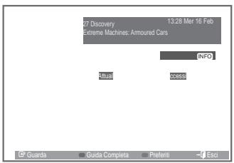 SAMSUNG LE46A559P4F - Visualizzazione delle informazioni EPG - 1