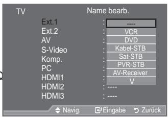 SAMSUNG LE46A559P4F - Signalquelle auswählendens een diashow een MP3 bestand afgespeeld moet worden.

'UXN RS x RI z RP GH JHZHQVWH RSWLH druk vervolgens op de ENTER knop.

![](images/70924e3fc95325ae994ecc63ee50f06525f42e409fe0151465e683c7251fc3b2.jpg)


Sie können zwischen den an den Eingangsbuchsen des Fernsehgeräts angeschlossenen externen Quellen auswählen.

Drücken Sie die Taste MENU, um das Menü anzuzeigen. 
'U•FNHQ 6LH GLH 7DVWH x RGHU z XP und drücken Sie dann die Taste ENTER'.   

Drücken Sie die Taste ENTER, um "Quelle" auszuwählen. 
° Wenn keine externen Geräte mit dem Fernsehgerät verbunden sind, werden in der Liste "Quellen" nur "TV", "Ext.1" und "Ext.2", "DTV" aktiviert. "AV", "S-Video", "Komp.", "PC", "HDMI1", "HDMI2", "HDMI3" werden nur aktiviert, wenn sie an das Gerät angeschlossen sind.


Wählen Sie mit der Taste S oder T die gewünschte Option aus. Drücken Sie die Taste ENTER☐.


Drücken Sie auf der Fernbedienung die Taste SOURCE, um zwischen den verfügbaren Quellen umzuschalten. Der TV-Modus kann durch Drücken der Taste TV/DTV, der Zifferntasten (0\~9) und der Taste P / auf der Fernbedienung ausgewählt werden.


text_imagels>

TV
Eingang
Quellen : TV Z
Name bearb.
Anynet+(HDMI-CEC)
WISELINK
Navig. Eingabe Zurück
° Als u de achtergrondmuziek op Off zet, zelfs als de instellingen voor de achtergrondmuziek ingesteld, zijn zal de achtergrondmuziek niet afgespeeld worden.

![](images/45b9bb8fc0024cb32213c7fbf5ce34544c835ca0441be08b2164d2c18de00efe.jpg)




text_image

TV
TV
Ext.1 : ----
Ext.2 : ----
AV : ----
S-Video : ----
Komp. : ----
PC : ----
VMehr
Navig. Eingabe Zurück




text_images u fotobestand selecteert wordt de fotobestand informatie weergegeven op de linkerkant van het TV-scherm, zoals resolutie, de datum waarop het bestand gewijzigd is en de volgorde van het bestand in de huidige directory (b.v. 10 van 15)

![](images/c1fe89d469f44a7d5c785419d45baee799e58f7f3973274b75e17d5650145b74.jpg)



TV/DTV
SOURCE E...

![](images/c1fe89d469f44a7d5c785419d45baee799e58f7f3973274b75e17d5650145b74.jpg)




text_imagels>

TV/DTV
SOURCE ...

: Map pictogram

: Foto pictogram

: Ga naar bovenliggende map pictogram

![](images/86a1209aa950988ab2a2a40b727c822e1766af87859cb2c548a2c767347a6f52.jpg)




flowchartgende map pictogram

![](images/86a1209aa950988ab2a2a40b727c822e1766af87859cb2c548a2c767347a6f52.jpg)


graph TD
    A["+"] --> B["+"]
    C["-"] --> D["×"]
    E["¬"] --> F["×"]
    G["P"] --> H["√"]
    I["16"] --> J["√"]
    K["31"] --> L["√"]
    M["..."] --> N["×"]


Signalquellennamen bearbeitenn de huidige directory - 2