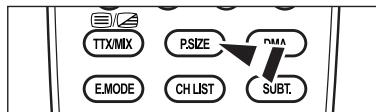 SAMSUNG LE46A568 - Activation des options d'image - 3