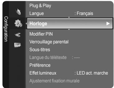 SAMSUNG LE46A568 - Option 2: réglage automatique de l'horloge - 1