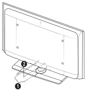 SAMSUNG LE46A568 - Installation du support - 2