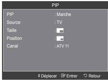 SAMSUNG LE46A568 - Réinitialisation des paramètres d'image à leur valeur par défaut. - 3