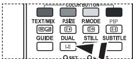 SAMSUNG LE46M87BD - Selecting the Sound Mode - 1