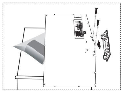 SAMSUNG LE46M87BD - Installing the Wall Mount Kit - 1